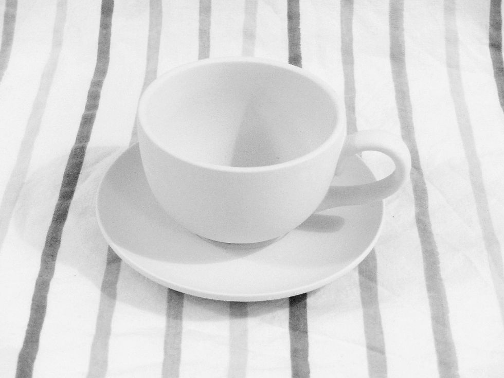 Thumbnail: Large Cappuccino cup and saucer