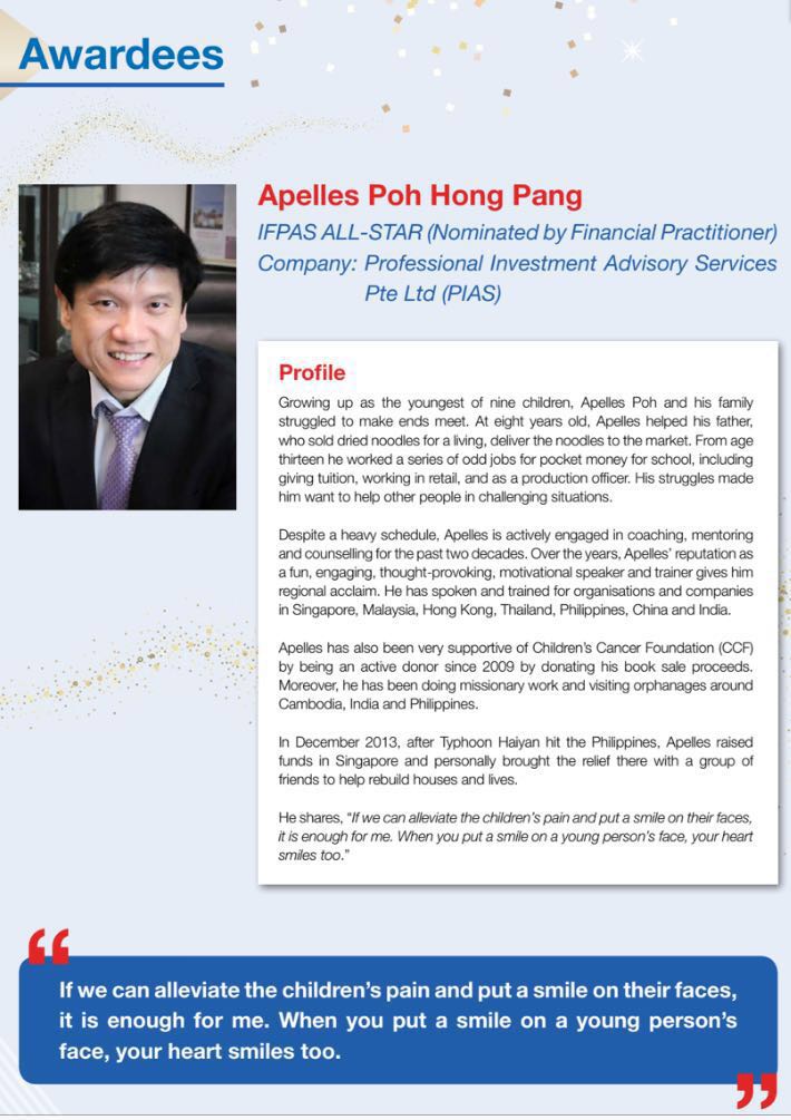 Apelles Poh | Blessing Communities