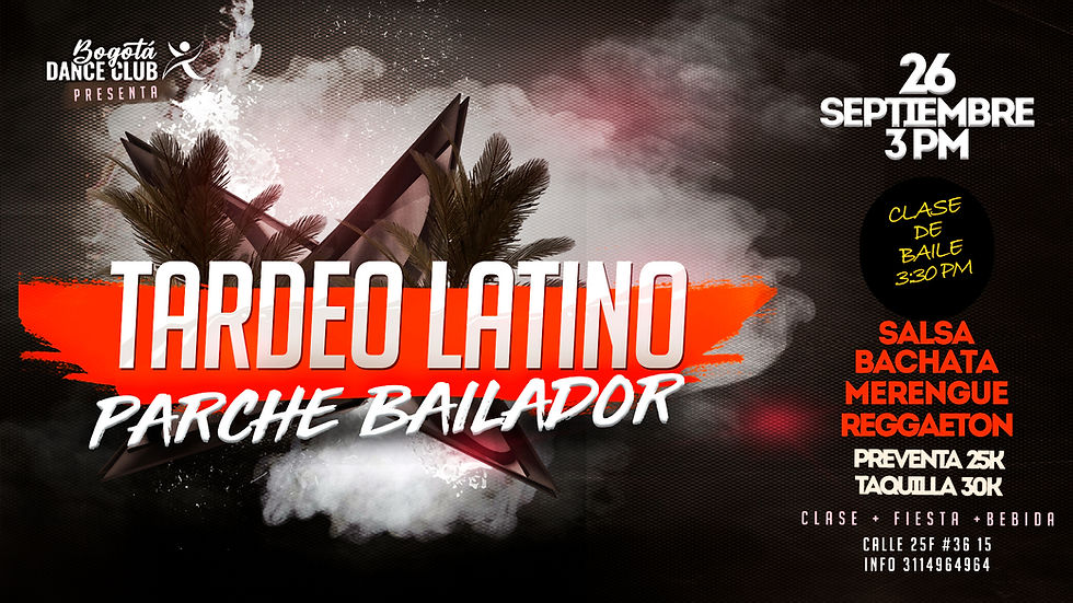 TARDEO LATINO Parche Bailador