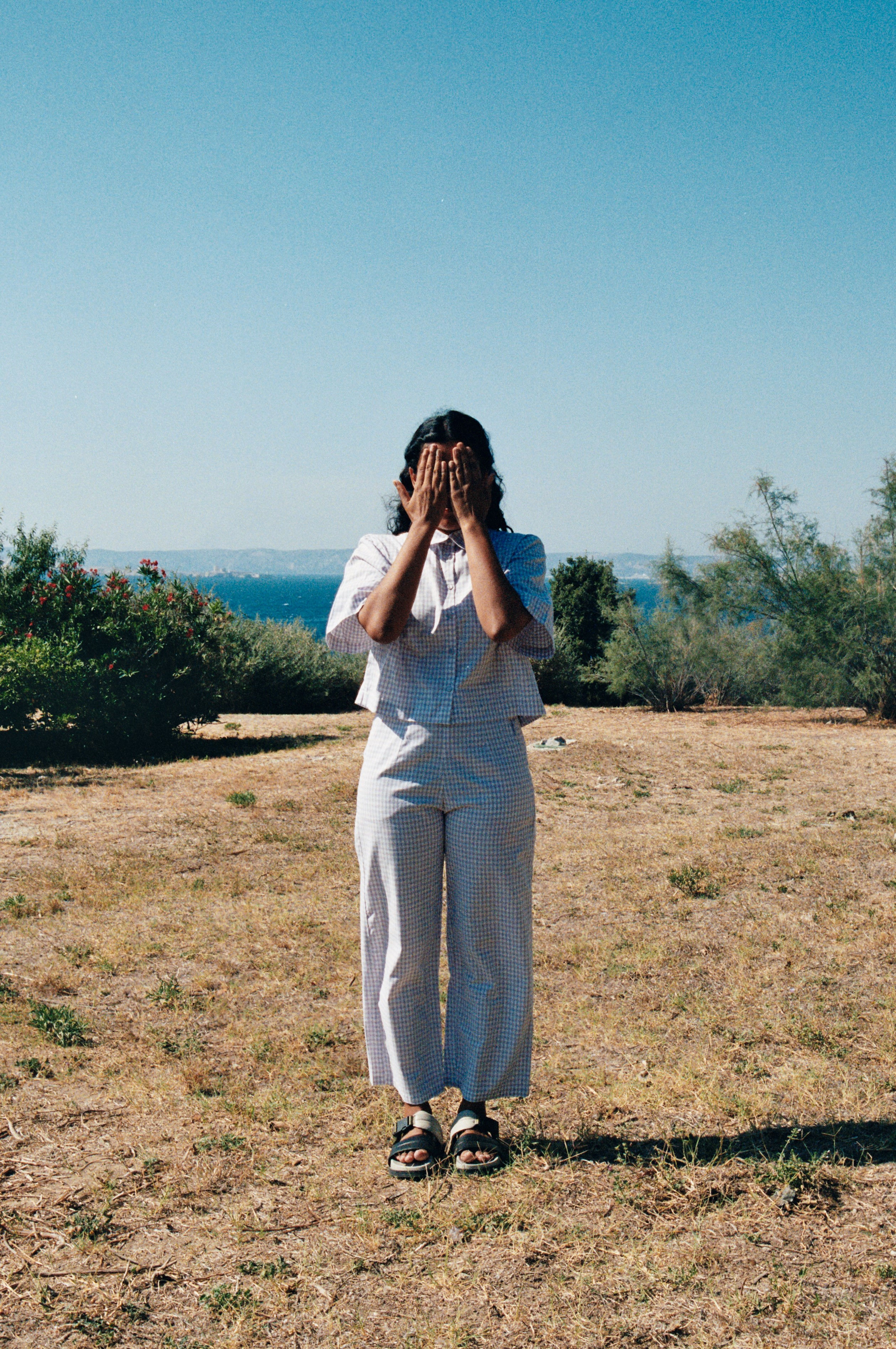 Lilac Trousers (short)