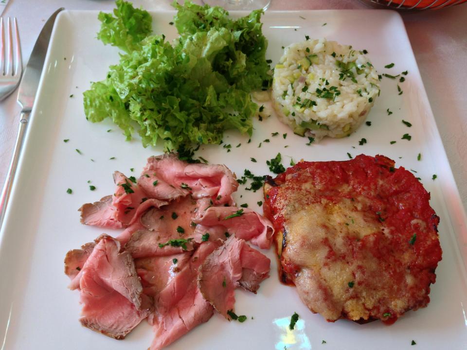 Arranged Food and Objects