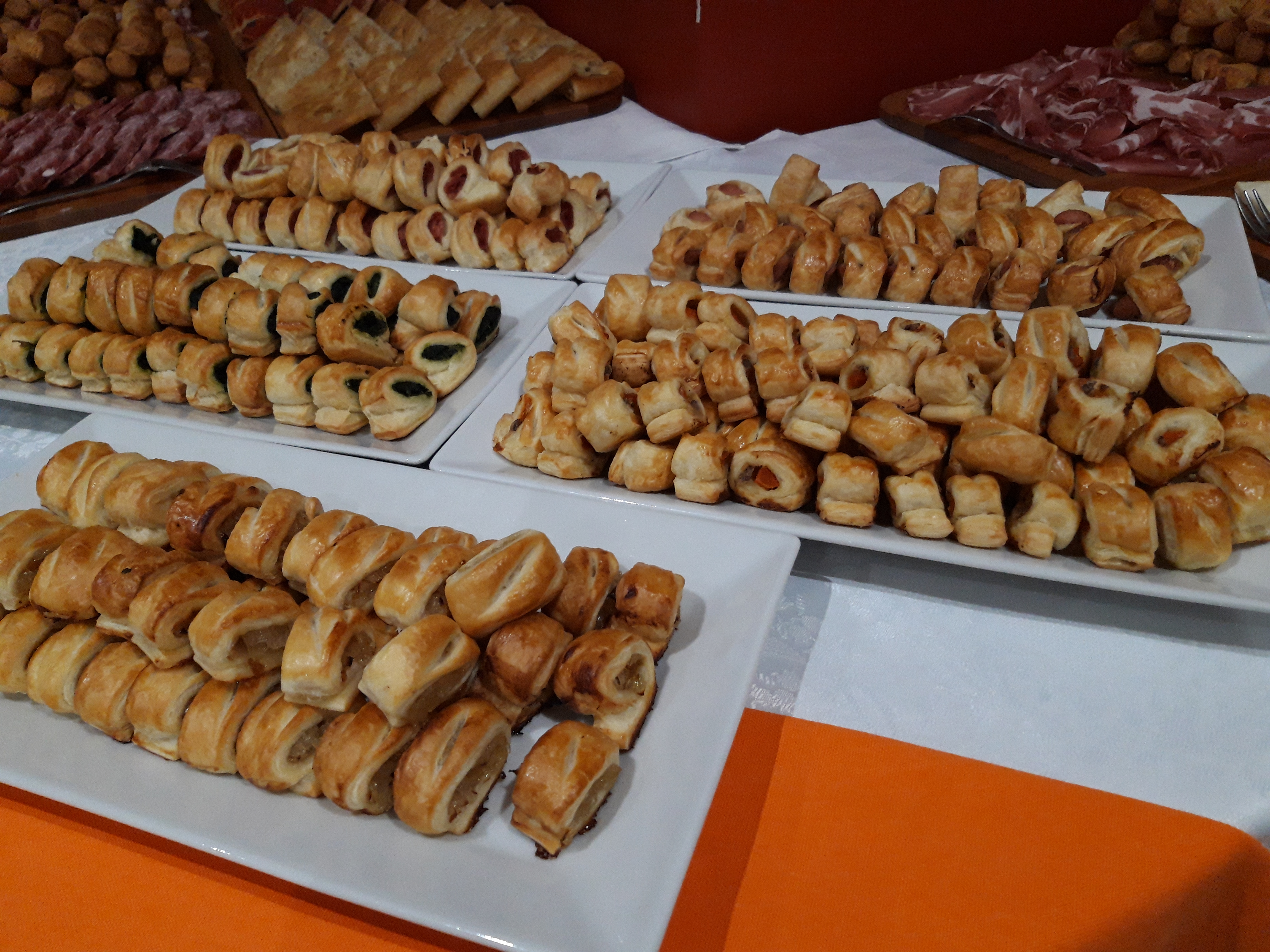 Arranged Food and Objects