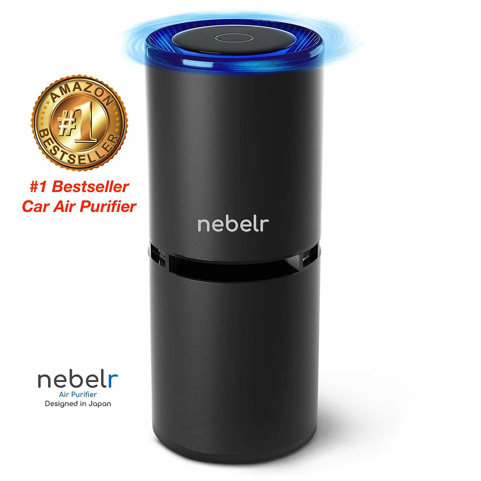 #1 Bestseller Car Air Purifier on Amazon Nebelr Car Air Purifier Ionizer