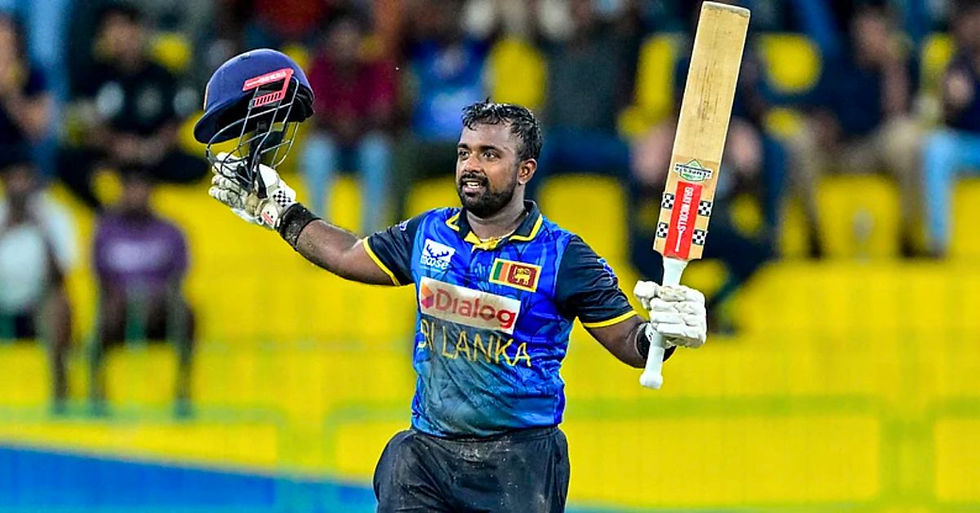 Charith Asalanka Century