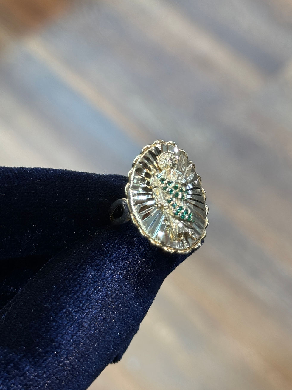 Women's San Judas CZ Ring