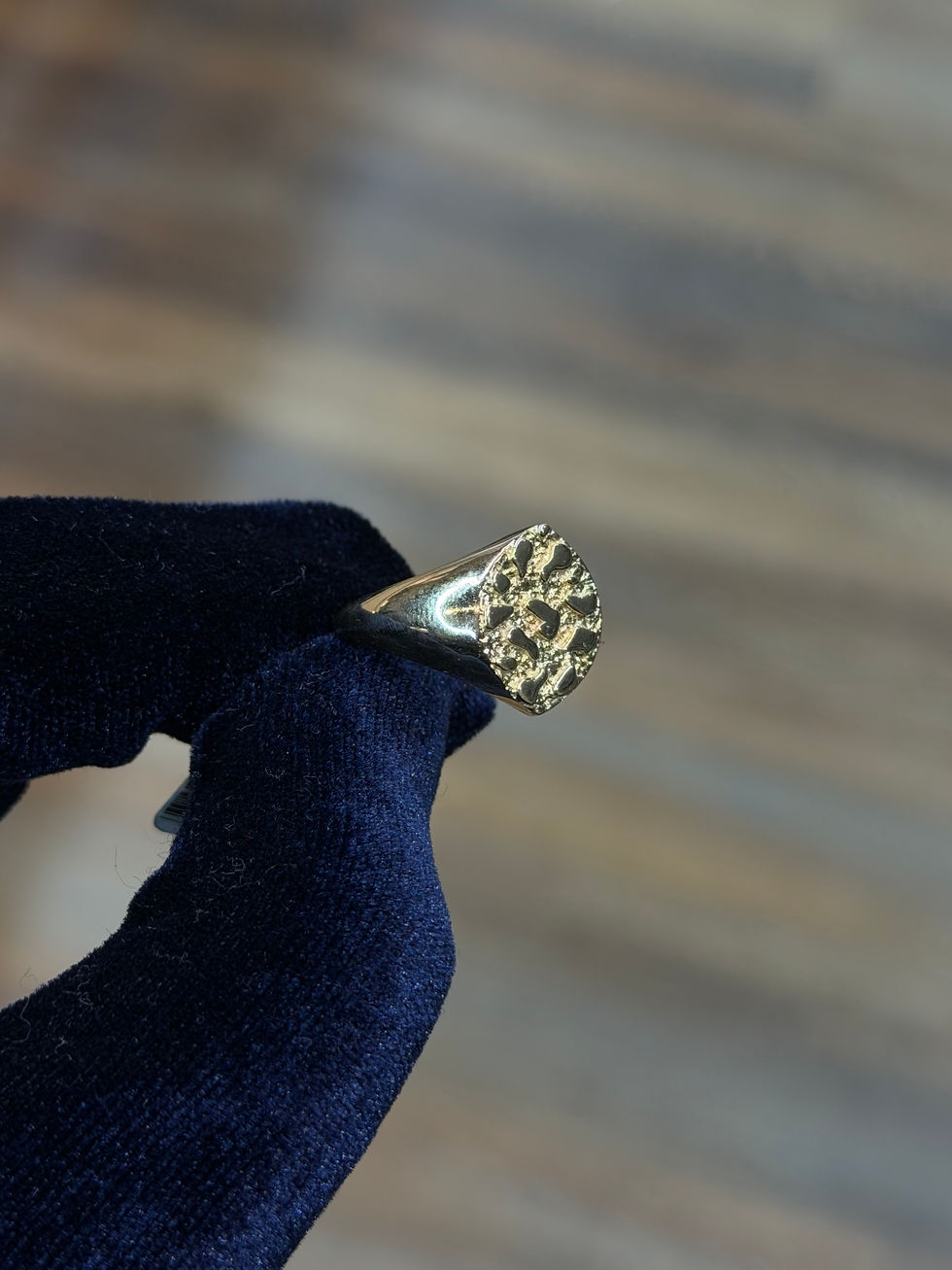 Thumbnail: Unisex Nugget Ring #213