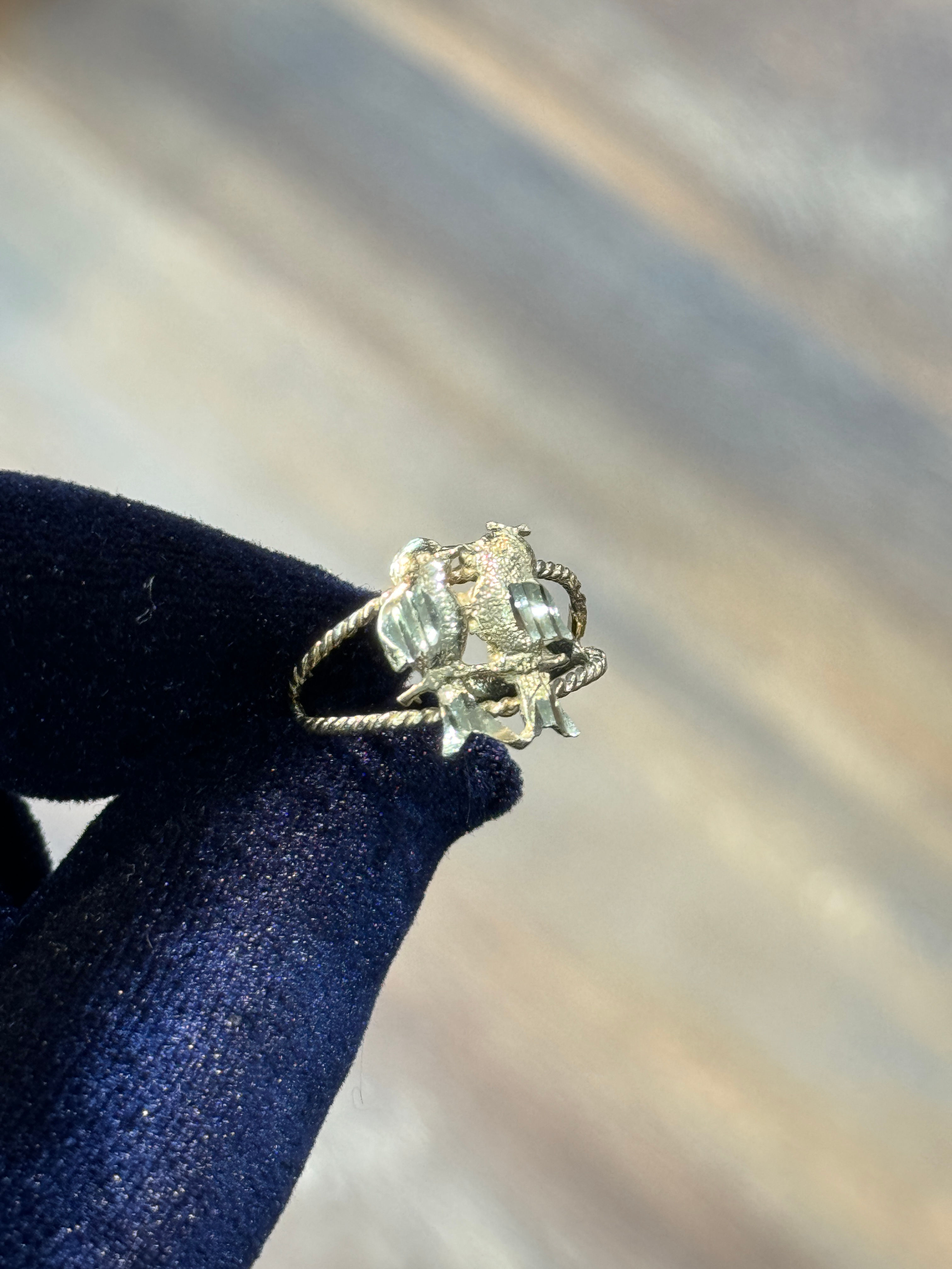 Women's Love Birds Ring