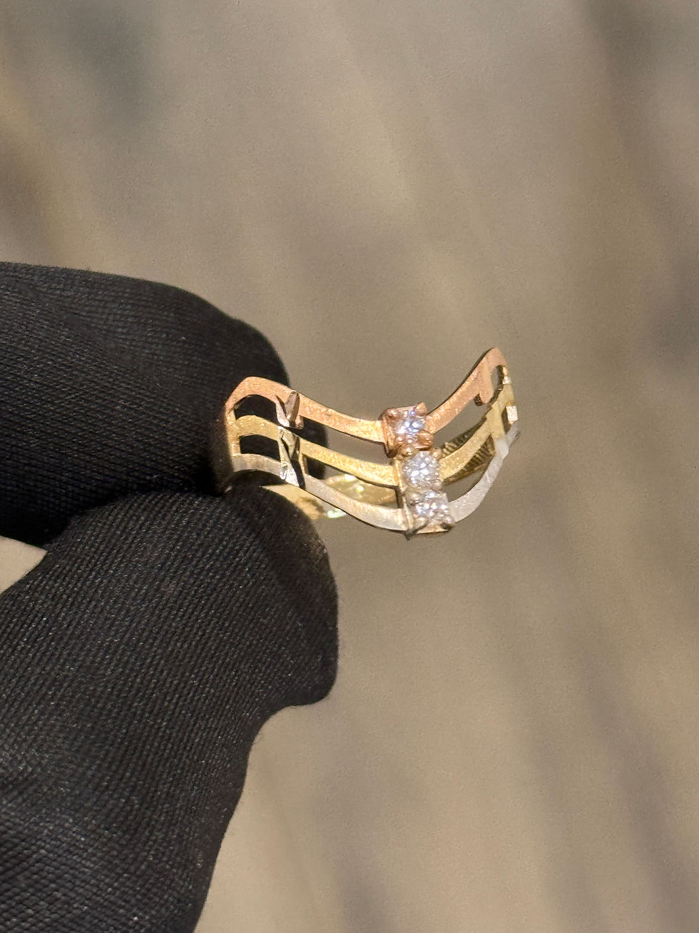 Women's Tri-Tone Ring