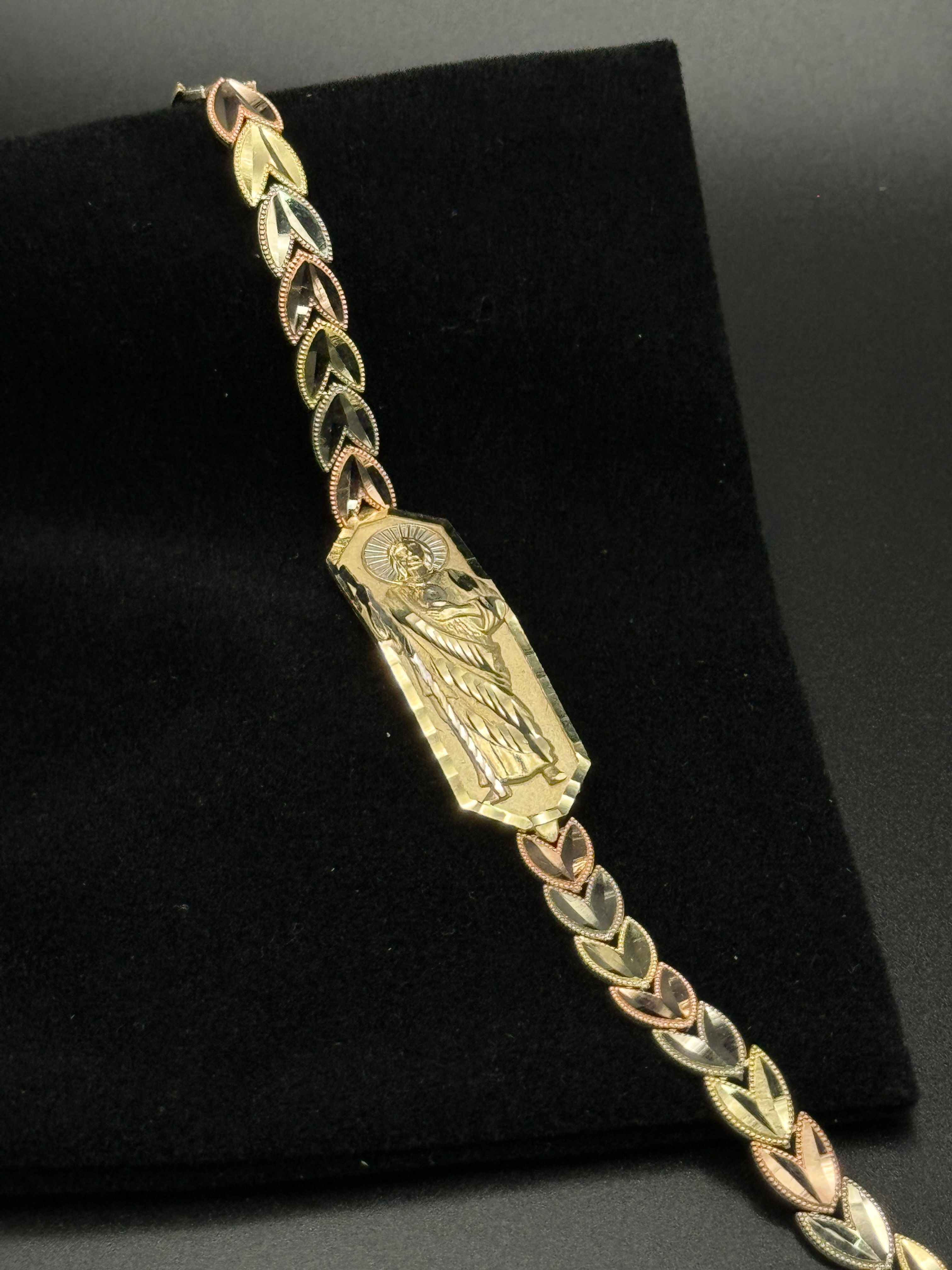 Women's Tri-Color San Judas Bracelet