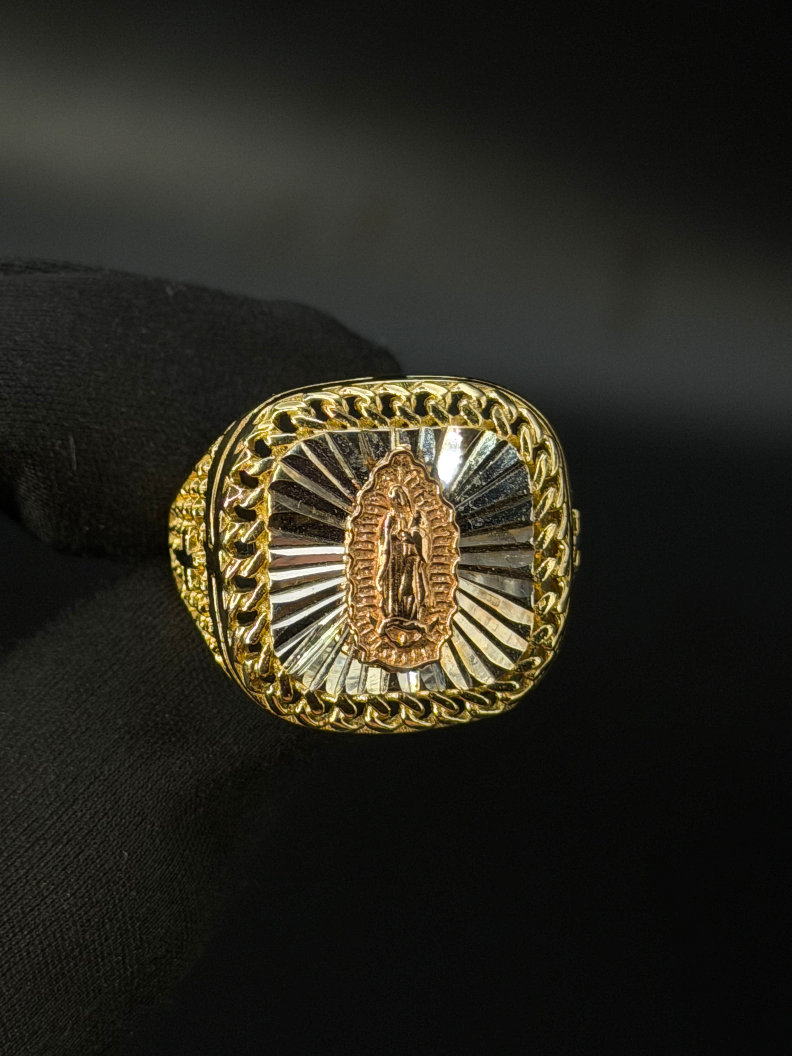 Men's Virgen Mary Ring