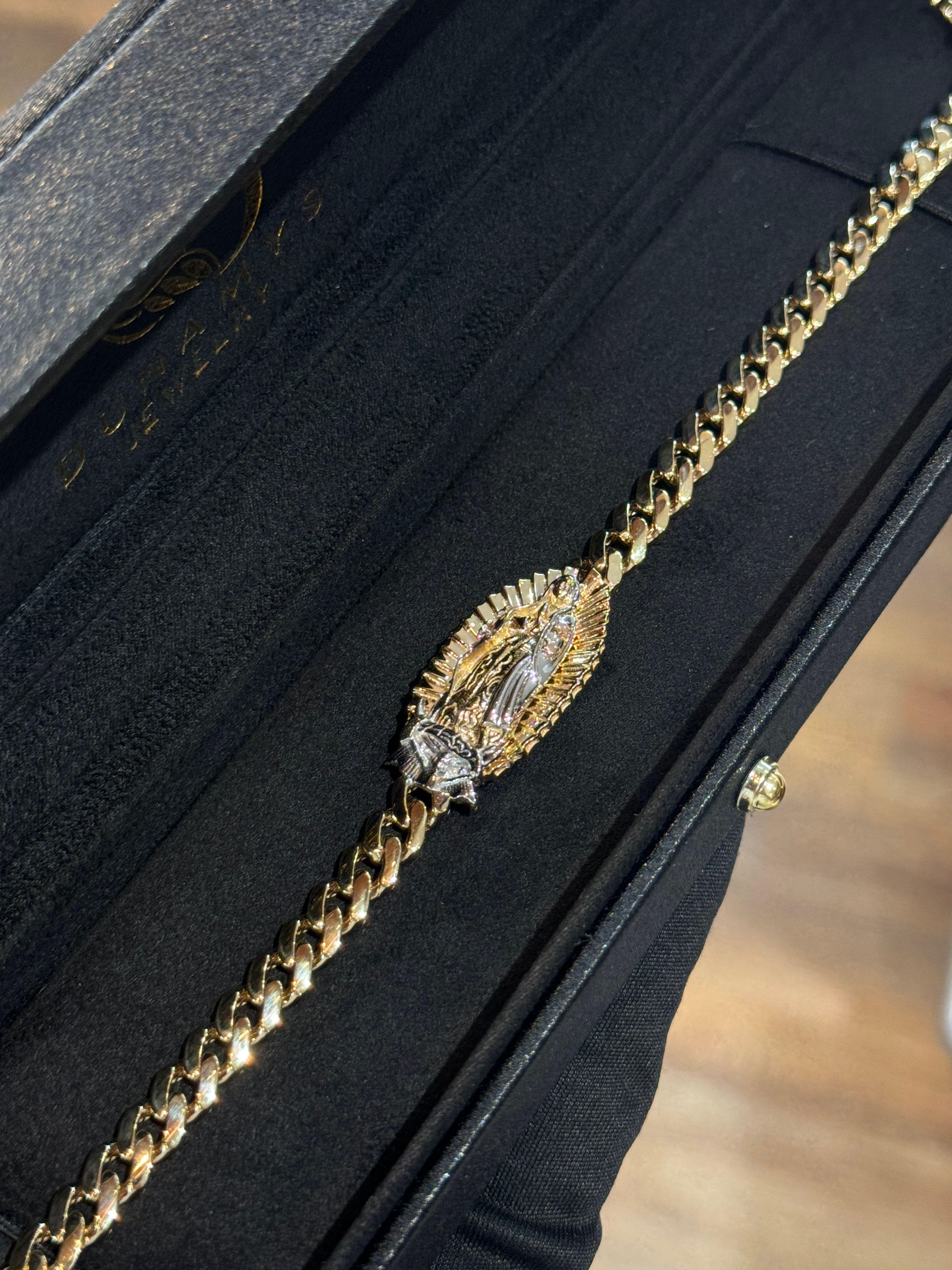 Unisex Virgen De Guadalupe Bracelet (Small)