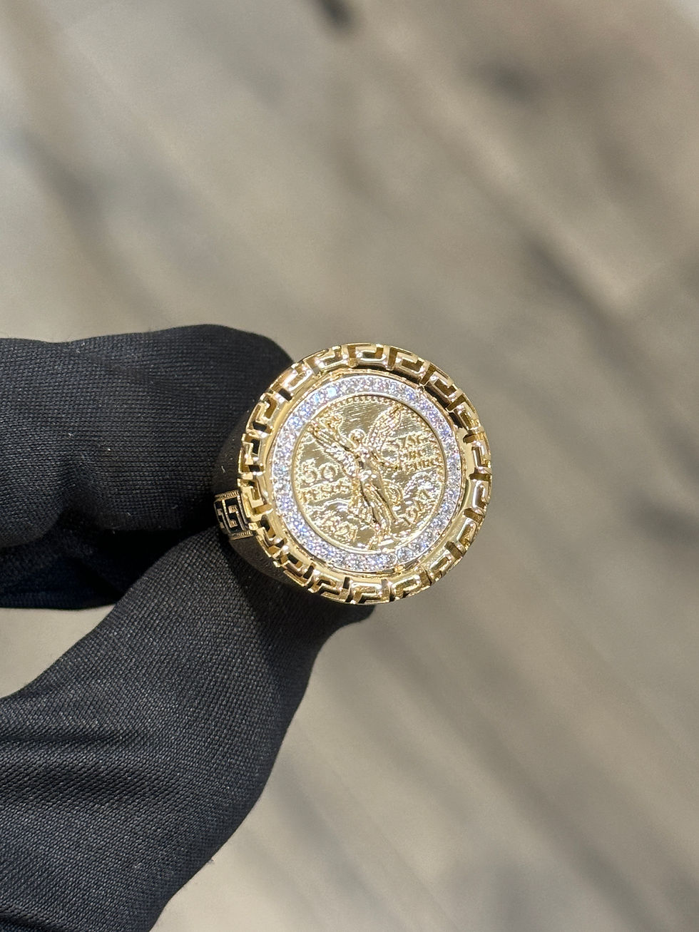 Men's 50 Pesos Centenario Ring (light weight)