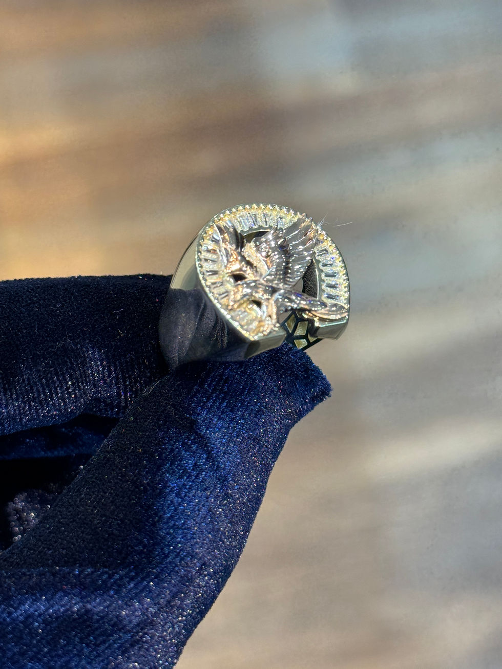 Men's Eagle Ring