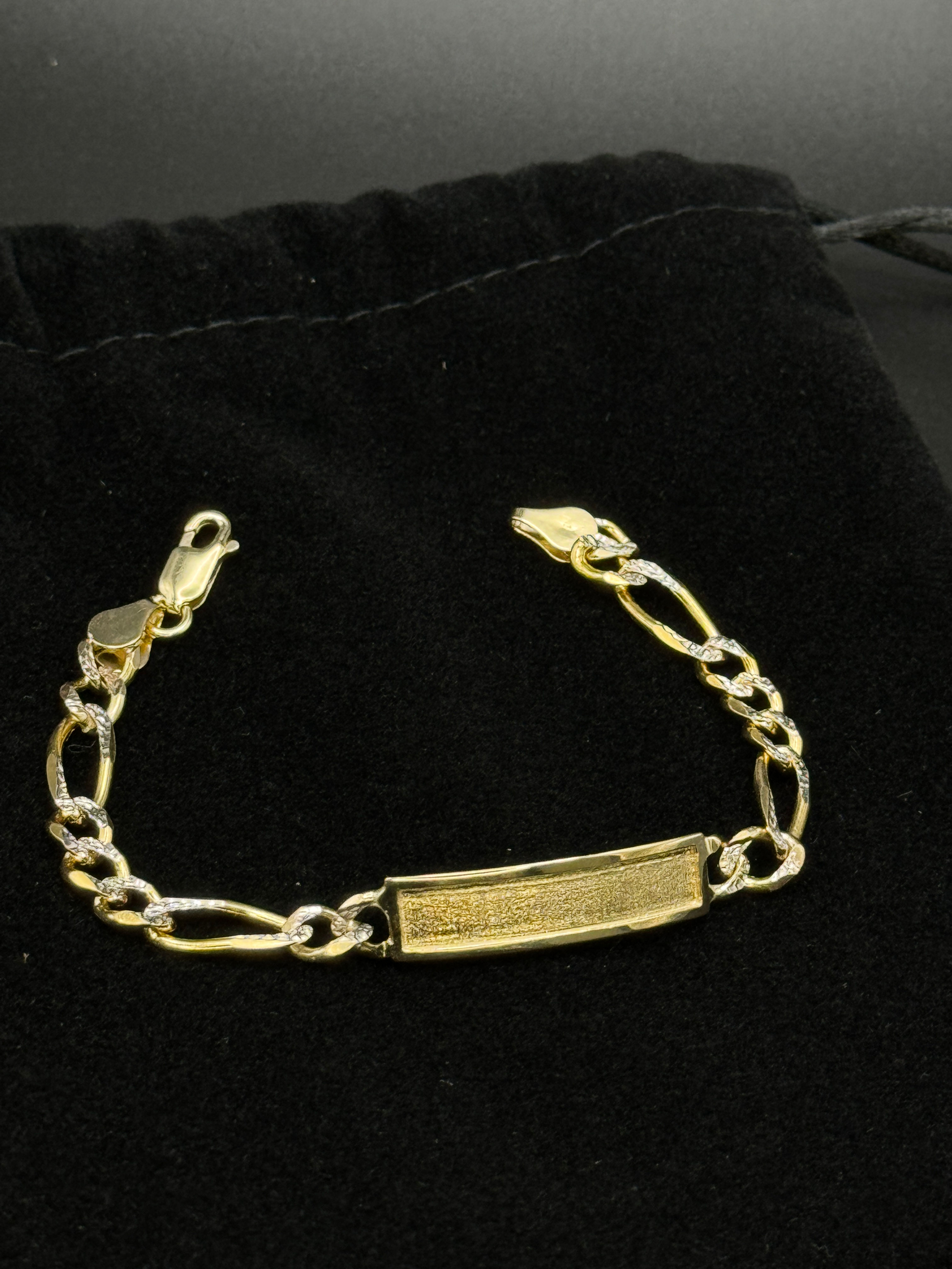 Baby Figaro Link ID Bracelet