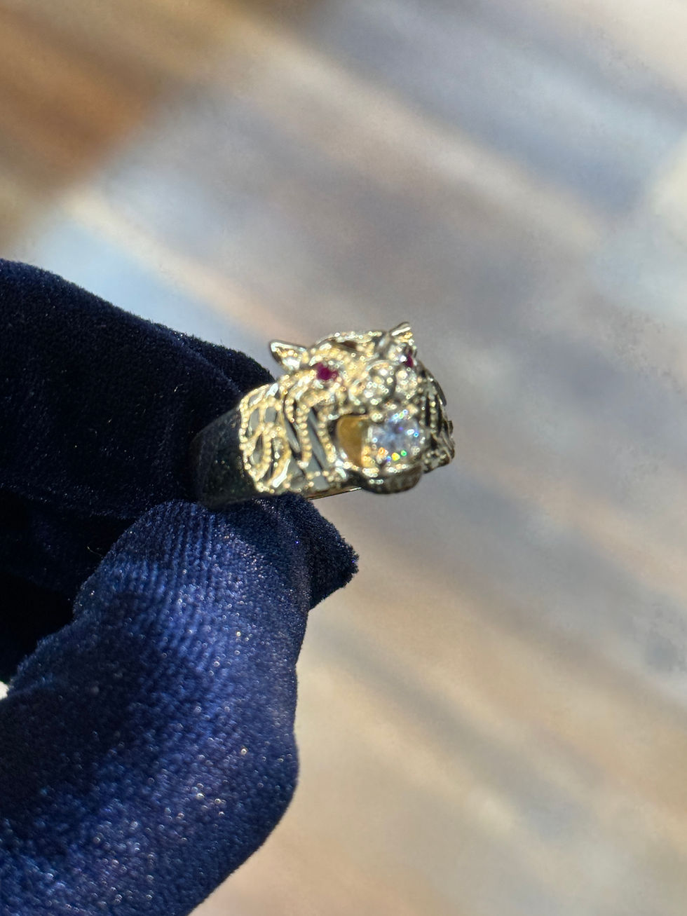 Men's Tiger Ring