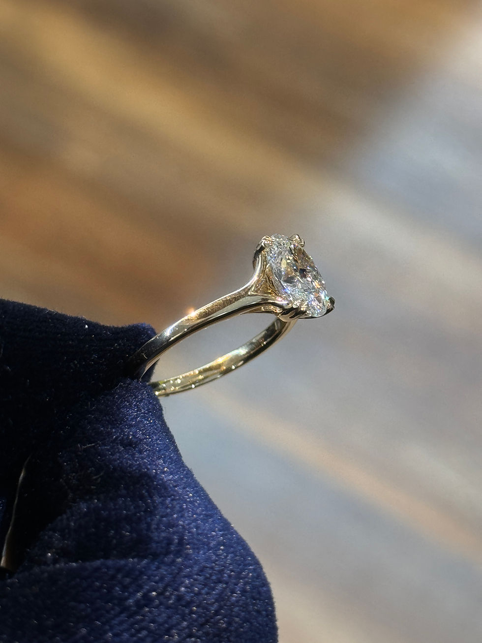Thumbnail: Women's Crown Diamond Ring