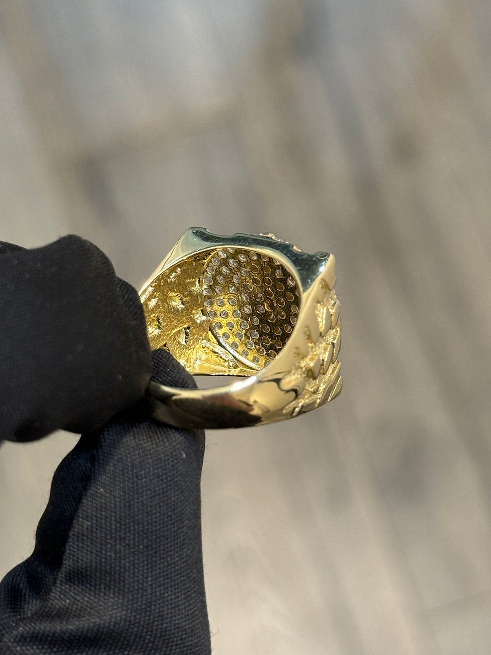 Miniatura: Men's San Judas Nugget Ring