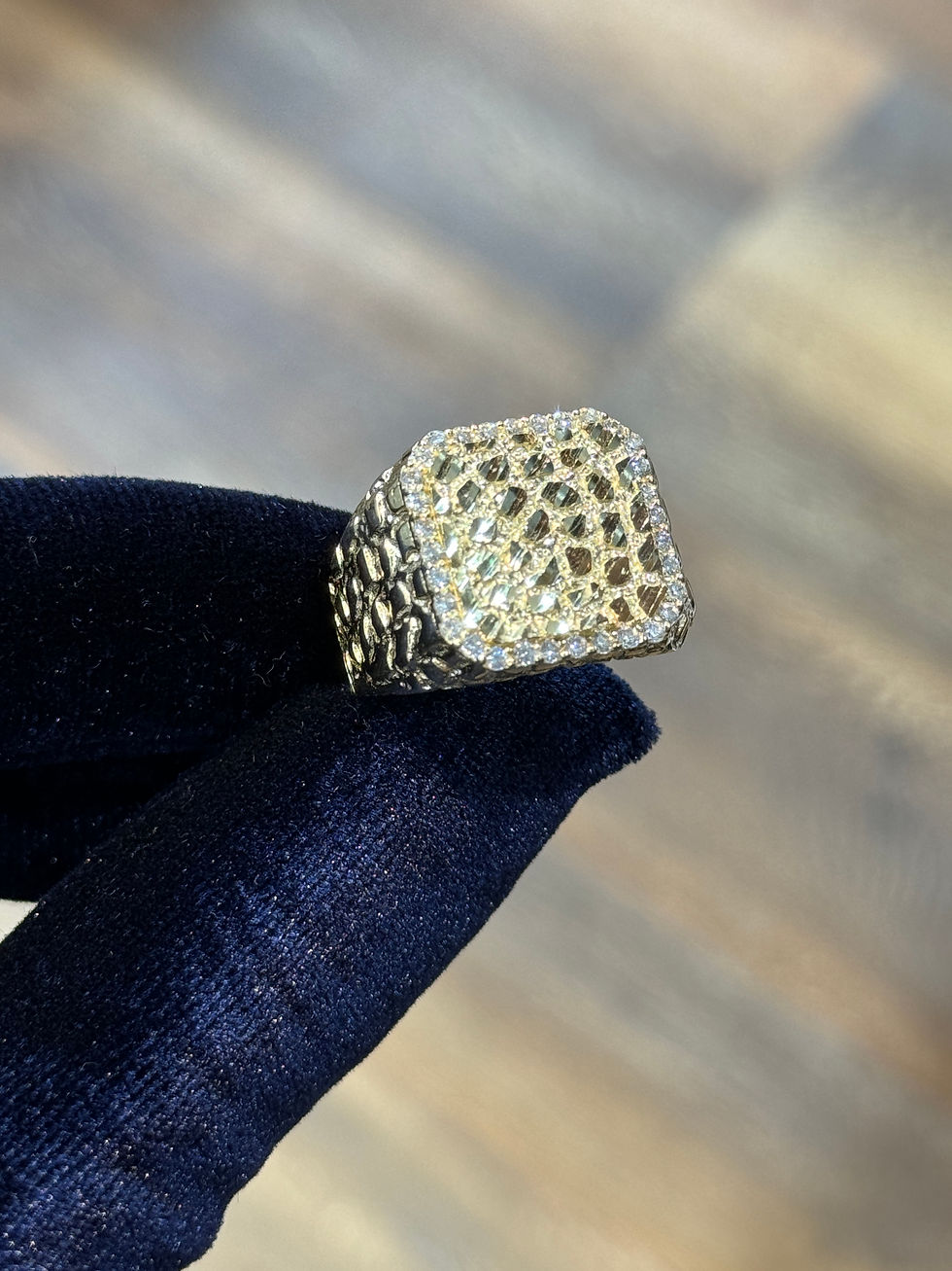 Men's Nugget Ring