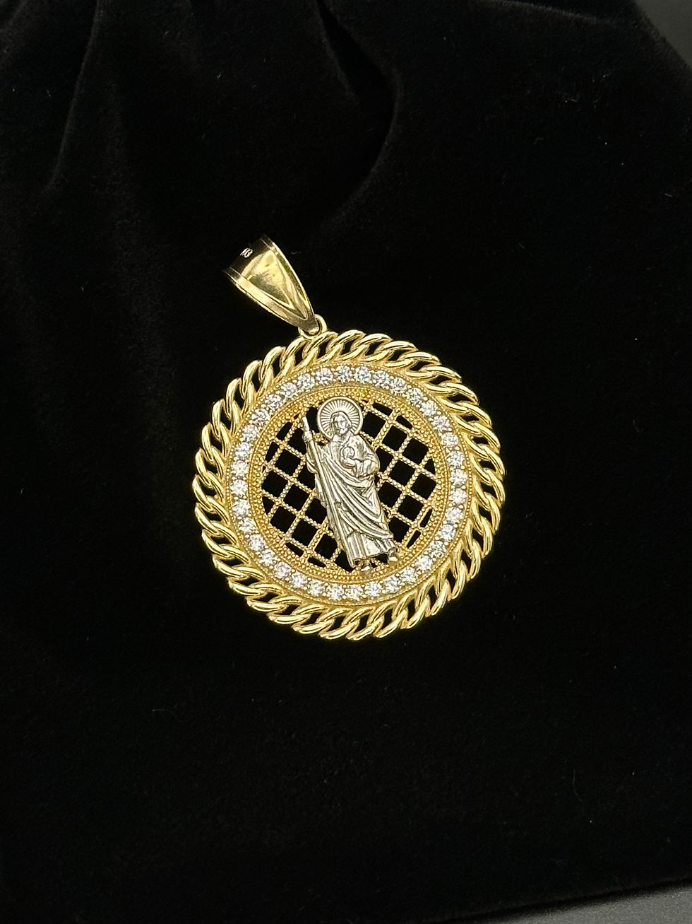 Large San Judas (Pendant only or Chain Set)