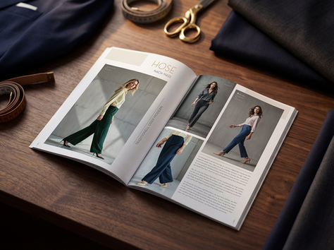 Lookbooks, die Ihre Kollektion auf den Punkt bringen.