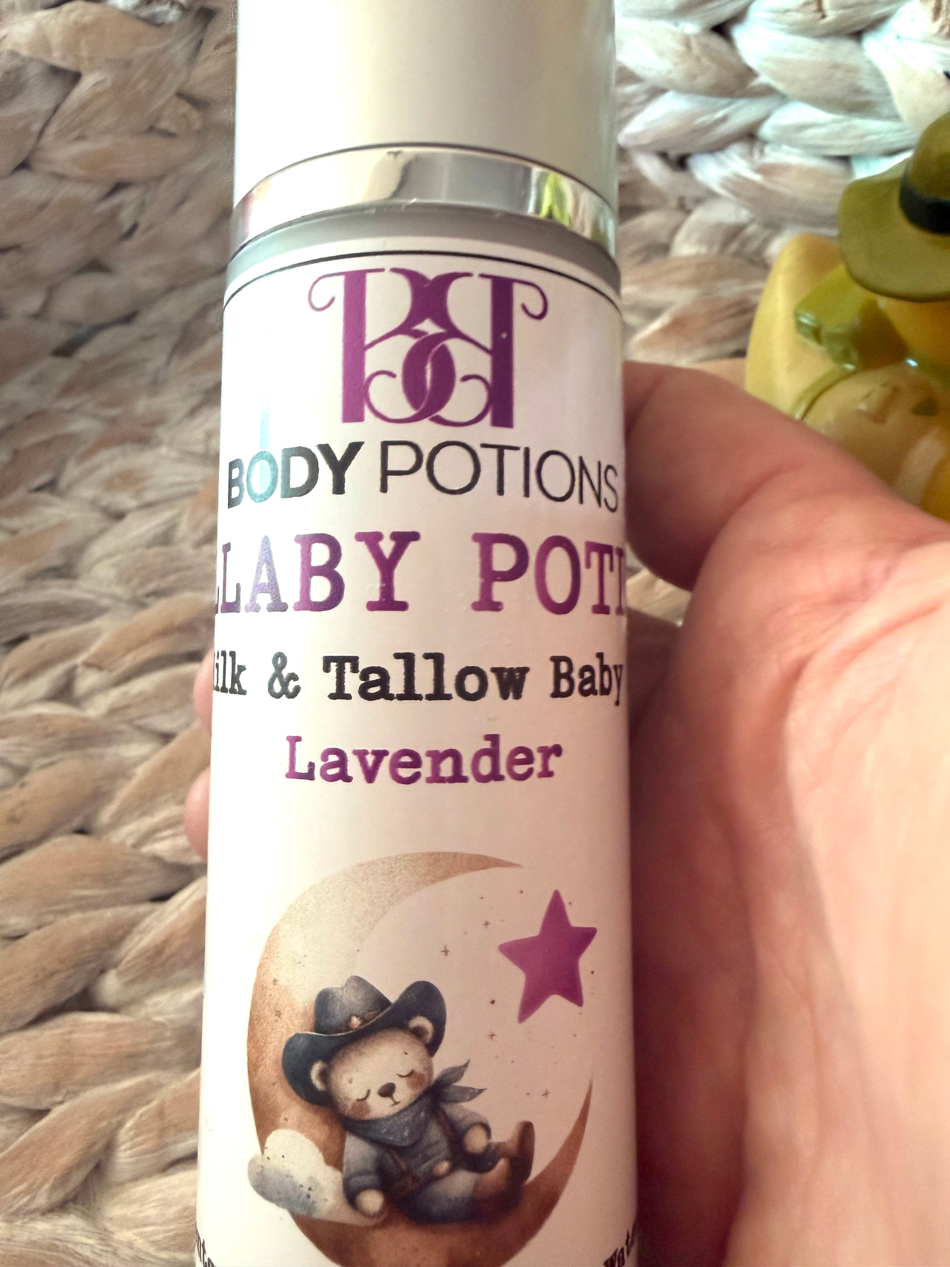 Lavender Goat Milk & Tallow Baby Lotion