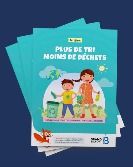 Livret pédagogique Département Grand Belfort tris sélectif