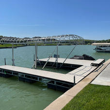 Dock, boat dock, boat lift, used dock, used boat lift, roof dock, aluminum lift, floating lift, floating dock, stationary dock