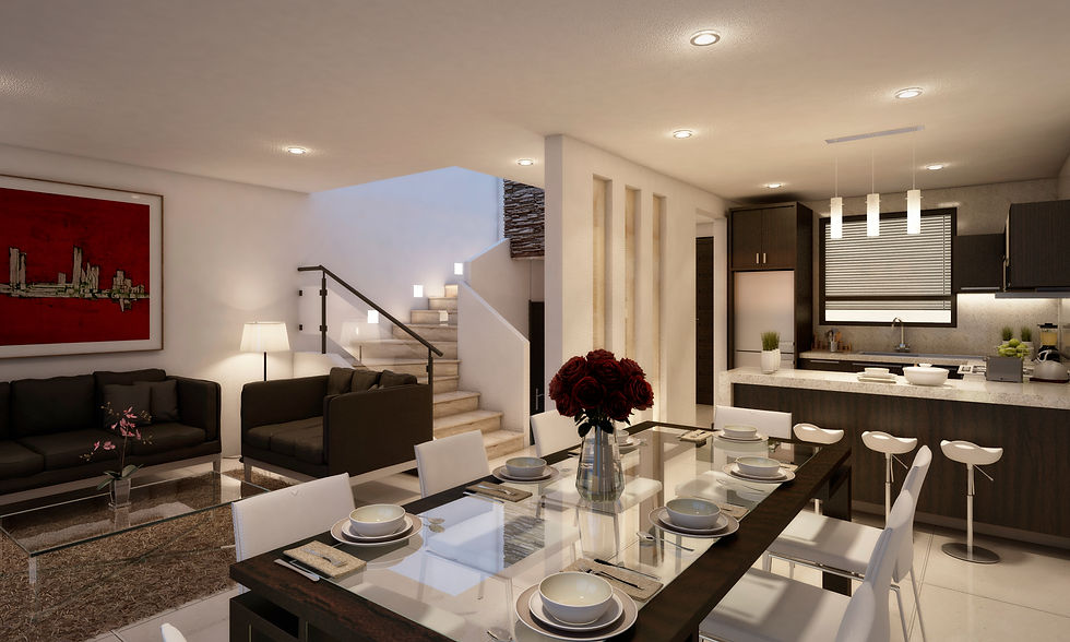 Diseño de Cocina-Comedor