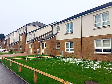 Sheildhill Carluke, semi-detached houses