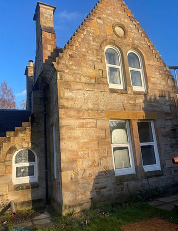 ing repairs livingstone, glasgow, central scotland, east kilbride, lanark, windows for my townhouse glasgow, anthracite grey shaped windows, new build homes scotland, triangular plastic windows central scotland, round windows, shaped casement windows old sandstone house, price for my windows and doors lanarkshire