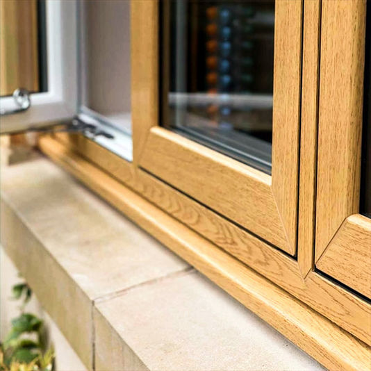 Fortress upvc flush windows.