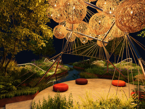 Samuel North Garden Design Render Shenzhen Flower Show