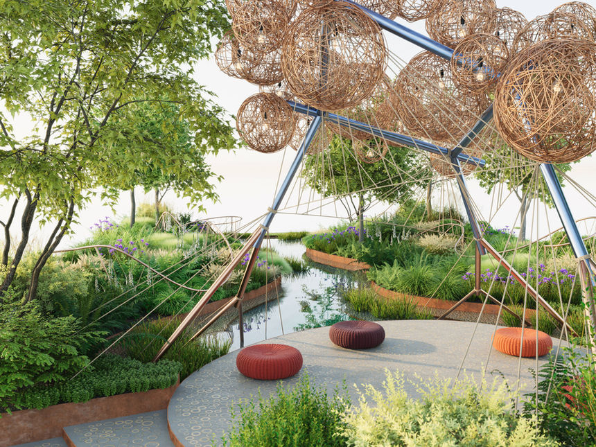 Samuel North Garden Design Render Shenzhen Flower Show