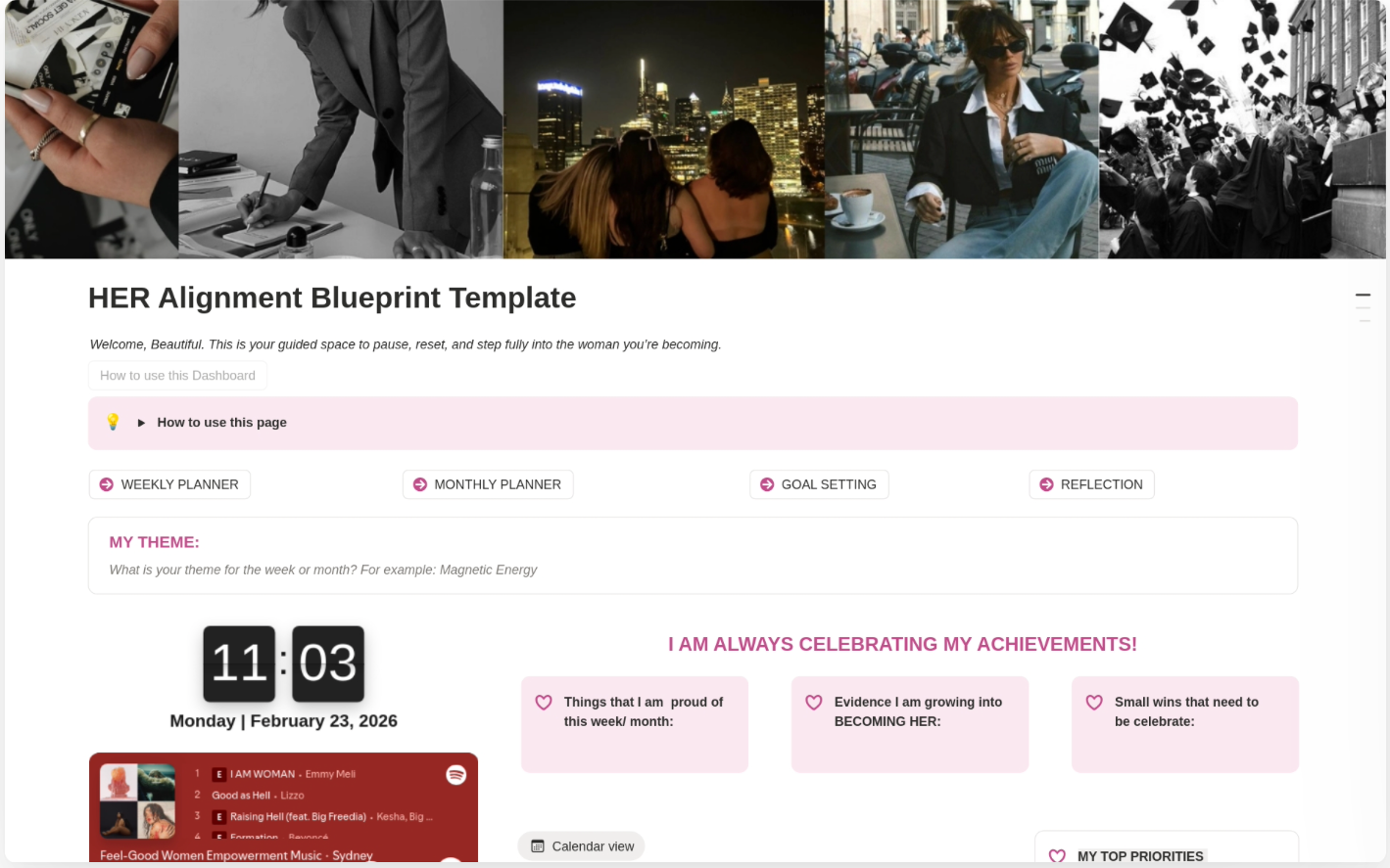 HER Alignment Blueprint