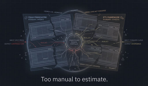 EU CBAM To Manuel to estimate