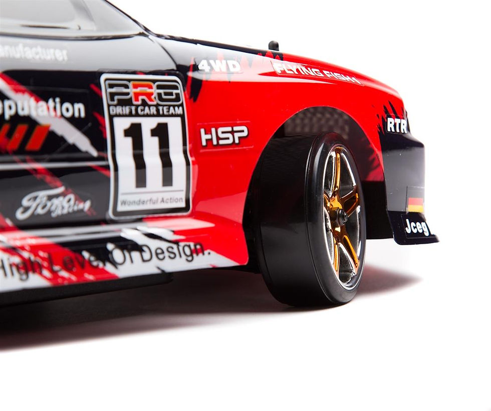Miniatyrbilde: HSP Drift - 1:10 Brushless Komplett m/LiPo - Rcbilen.no