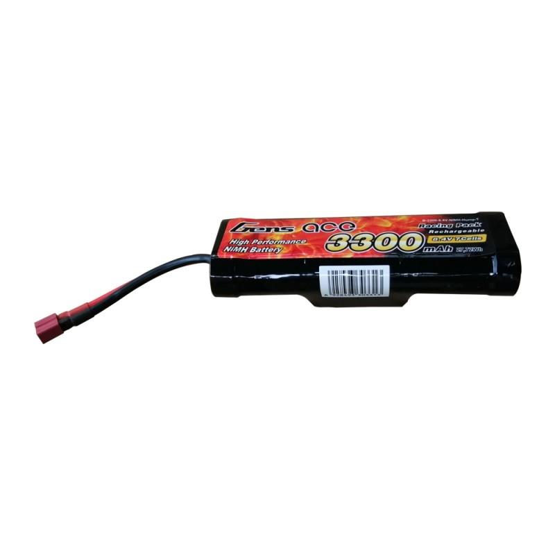 Miniatyrbilde: Gens Ace Hump - 8.4V 3300mAh - NiMh - Deans/T-plug - Rcbilen.no