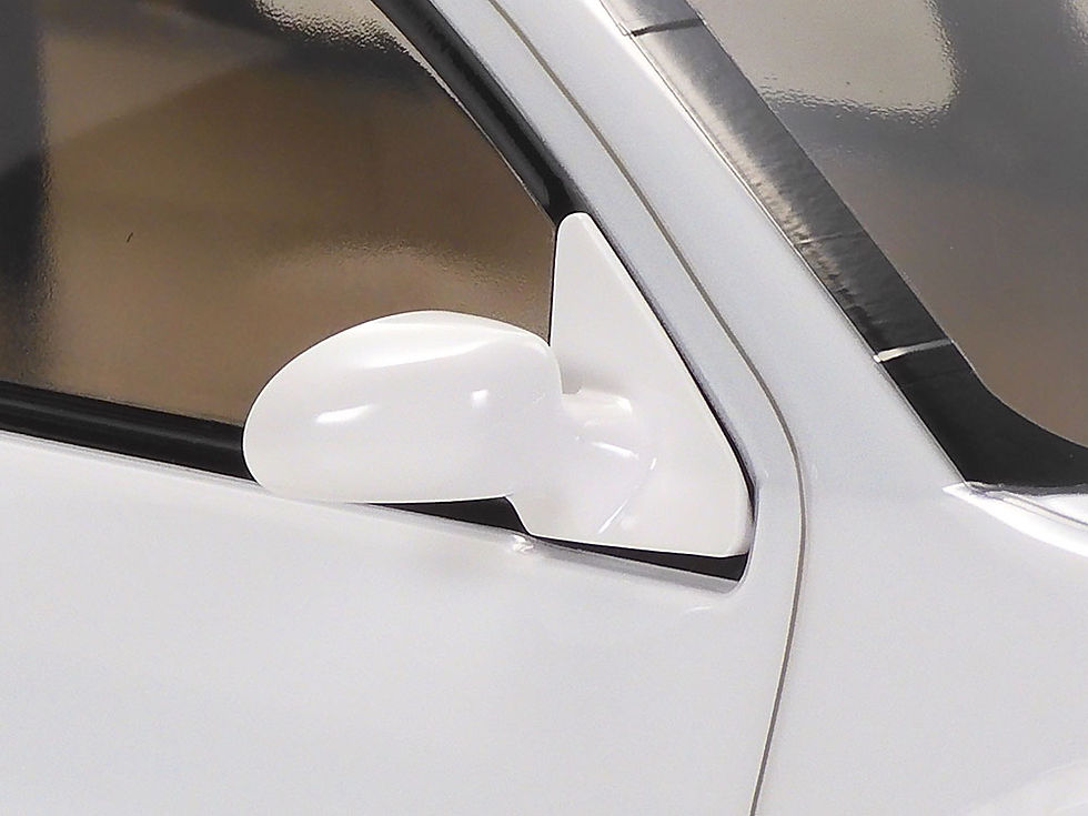 Miniatyrbilde: Ford Focus RS Custom (TT-02) (Painted White) Tamiya 47495 - Rcbilen.no