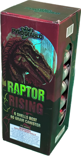 5 inch Raptor Rising Artillery Shells (Pyro Diablo) | Discount Fireworks