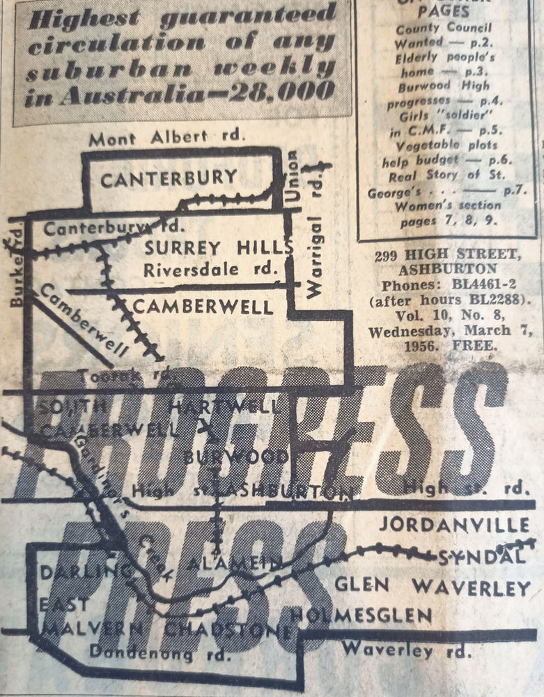 Eight new things I learnt about Ashburton reading Progress Press (194656)