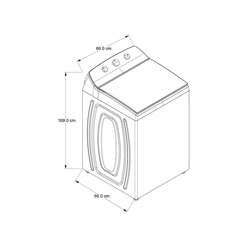 Miniatura: LAVADORA AUTOMATICA WHIRPOOL 18KG MOD. 1813MJM