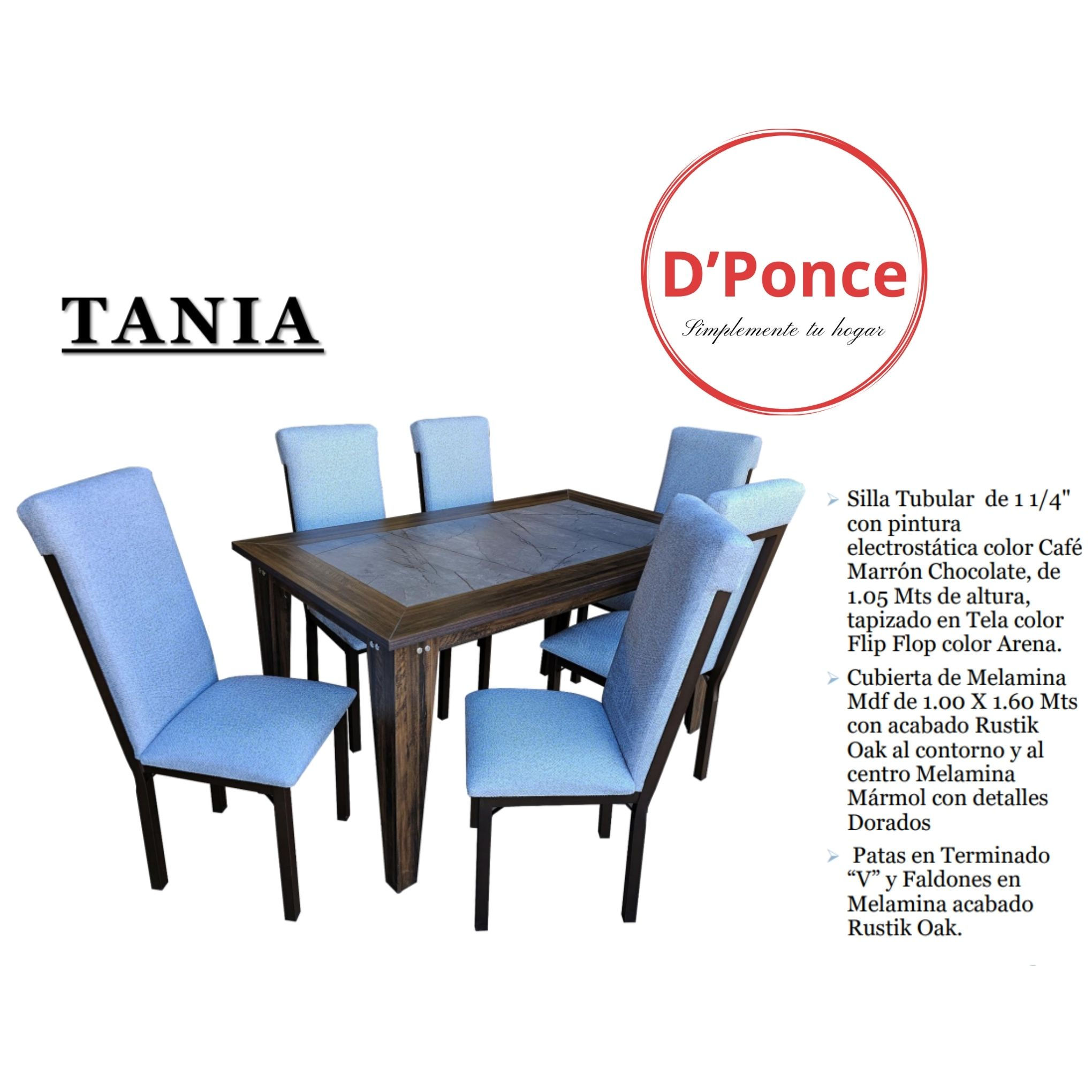 COMEDOR 6S TANIA