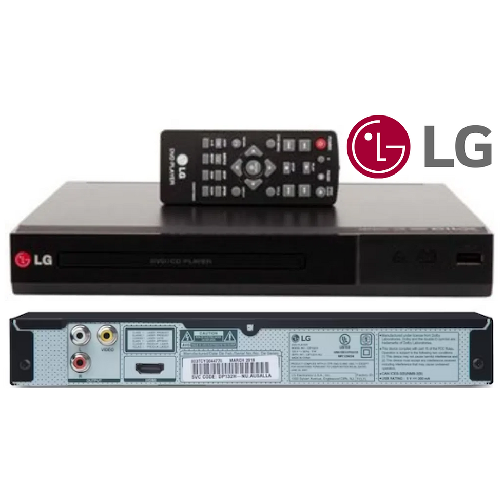 REPRODUCTOR DVD LG MOD. DP132