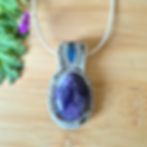 Thumbnail: Amethyst Crystal Necklace 