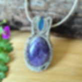 Amethyst Crystal Necklace 