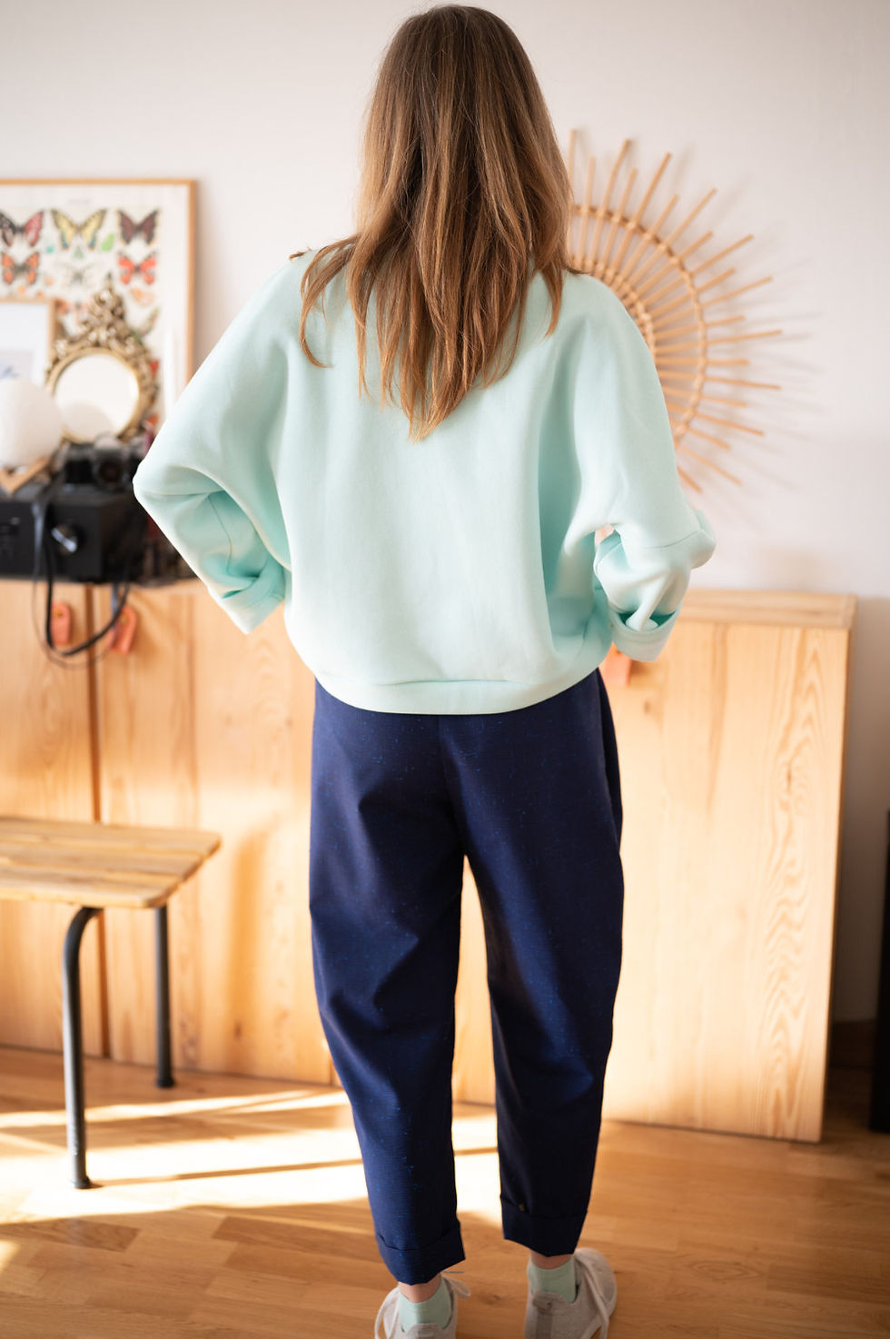 Miniature : Sweat molleton Vert d'O