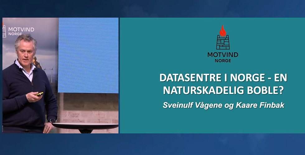 Kaare Finbak (bildet) og Sveinulf Vågene er forfatterne bak den nye rapporten fra Motvind Norge.