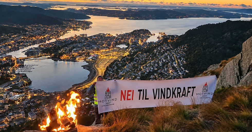 1139 flammer mot vindkraft: Motvind Norge knuste alle rekorder
