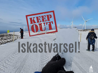 Mangelfull varsling om iskast på Haramsfjellet