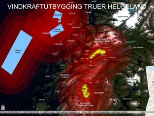 Vindindustrien truer Sjonfjellet og Helgelandskysten!